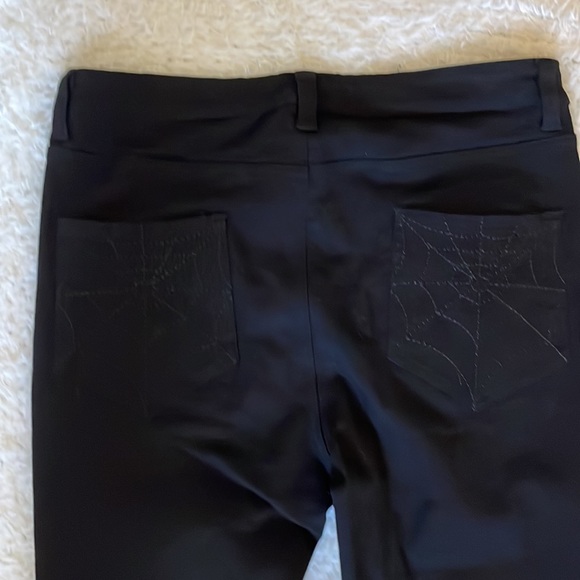 Katakomb Charlotte black jeans high rise punk goth rockabilly - Picture 7 of 7